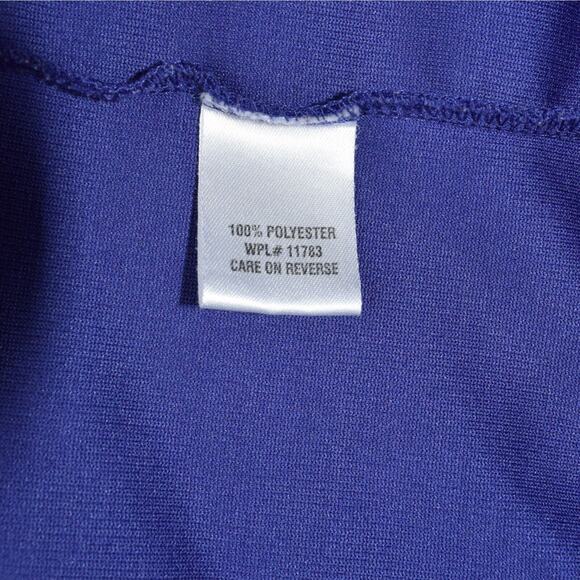 LSU TIGERS Men's Purple Polo Sz XL Hallovers Knit Shirt Embroidery Nice - Picture 5 of 8